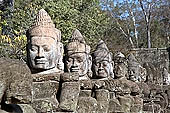 Angkor Thom - the South Gate - Devas